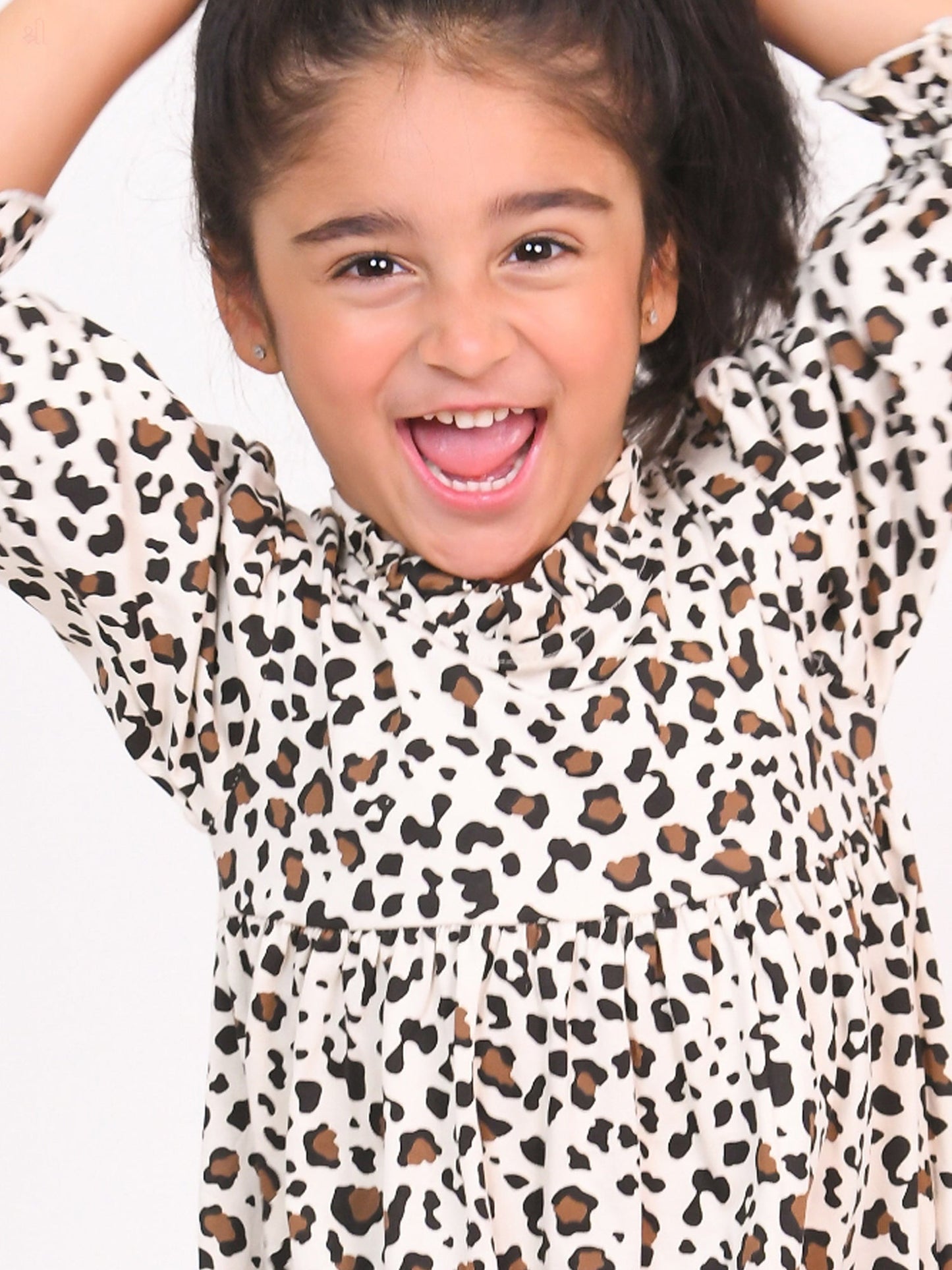 Little Carrot Premium Flared Animal Printed Dress