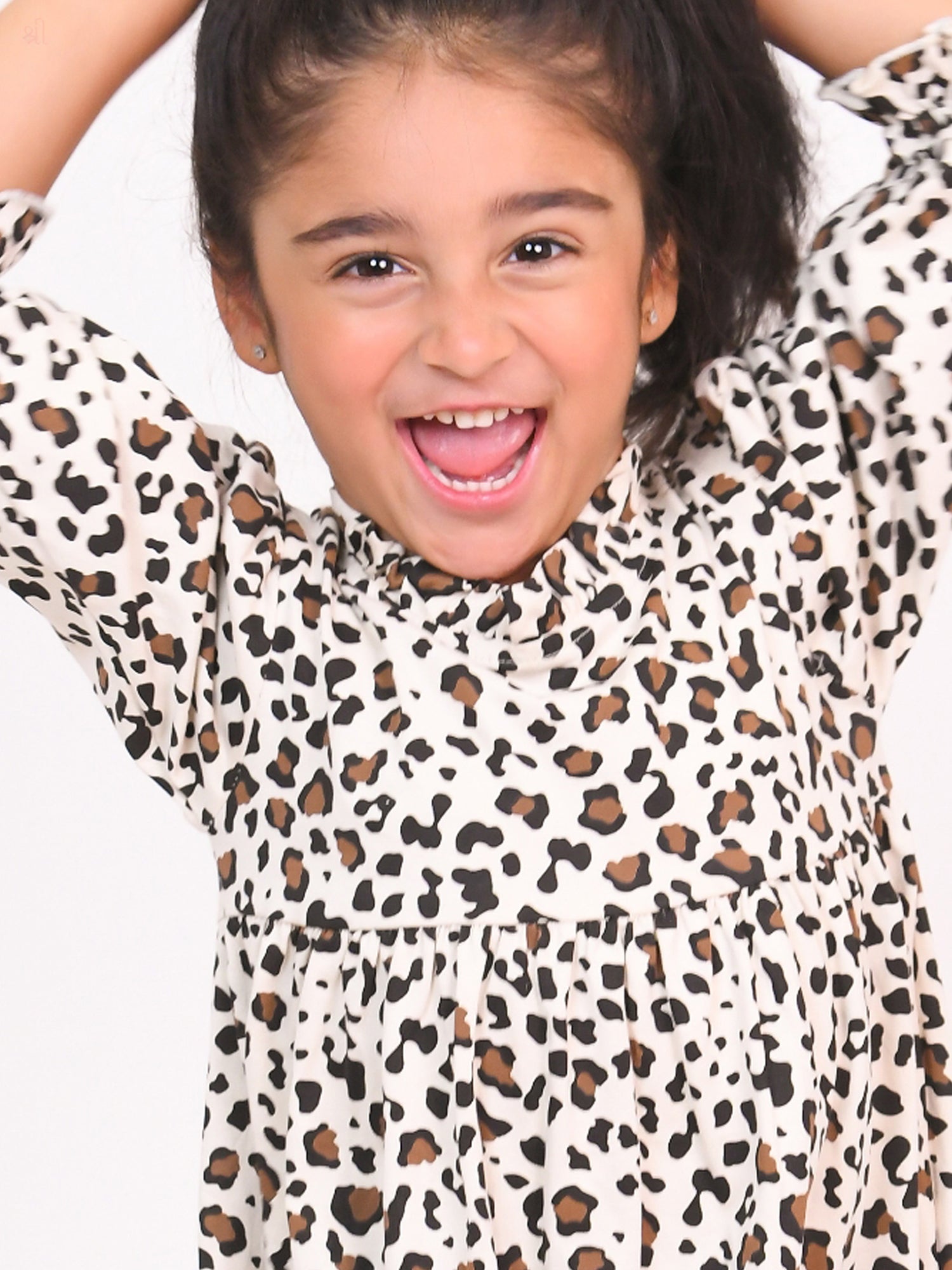 Little Carrot Premium Flared Animal Printed Dress