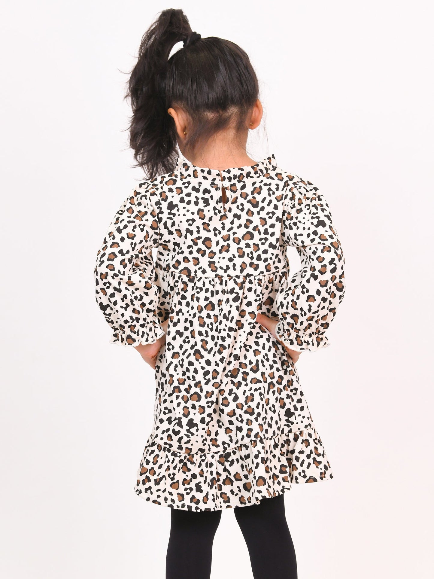 Little Carrot Premium Flared Animal Printed Dress